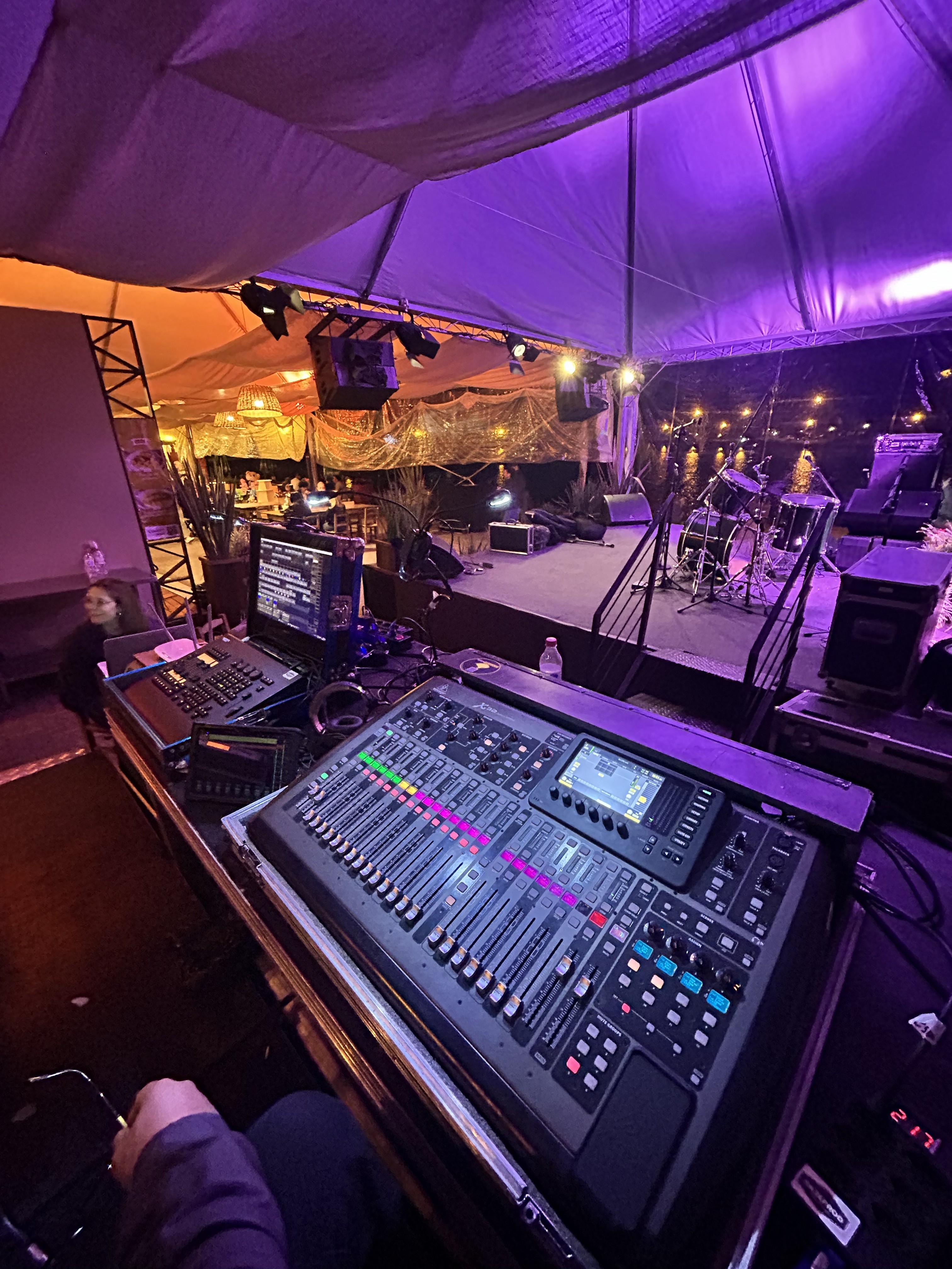 Montagem de palco
