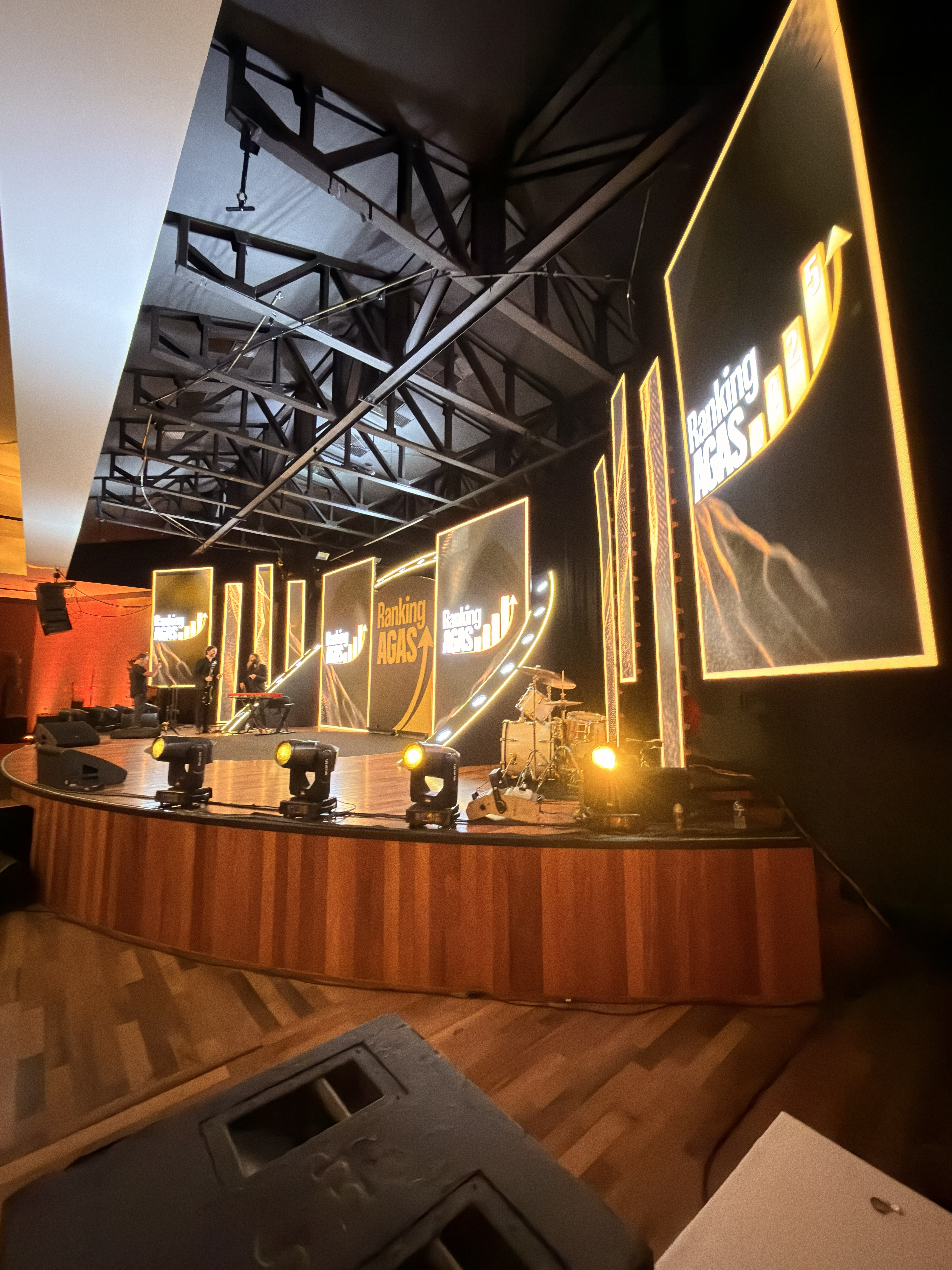 Montagem de palco